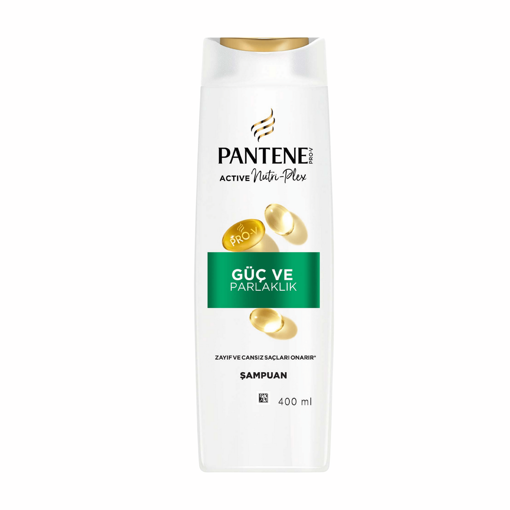 Pantene Güç ve Parlaklık Etkili Şampuan 400 Ml nin resmi