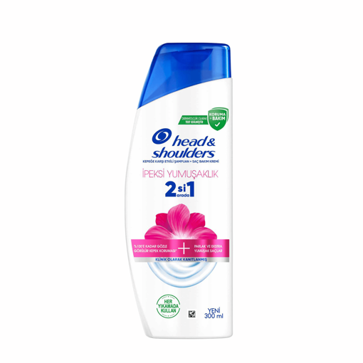 Head&Shoulder İpeksi Yumuşaklık İkisi Bir Arada Şampuan 300 Ml nin resmi