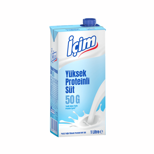 İçim Yüksek Proteinli Süt 1 Litre nin resmi