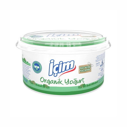 İçim Organik Yoğurt 750 Gr nin resmi