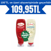 Calve Ketçap 610 Gr + Mayonez 550 Gr Set nin resmi