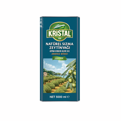 Kristal Natural Sızma Zeytinyağı 5 Litre nin resmi
