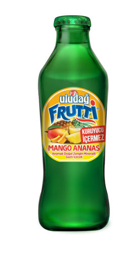 Uludağ Frutti Mango&Ananas Soda 200 ML nin resmi