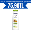 Dove Saç Dökülmesine Karşı Avokado Özlü Şampuan 400 Ml nin resmi