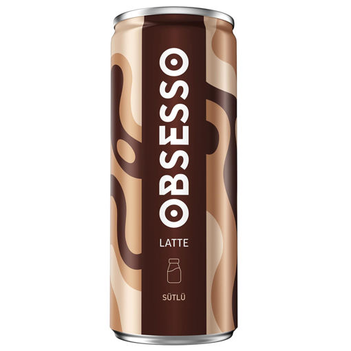 Obsesso Latte Soğuk Kahve 250 Ml nin resmi