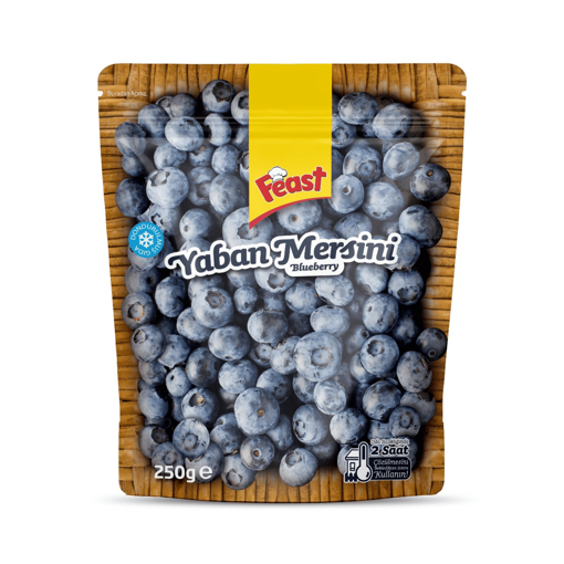 Feast Dondurulmuş Yaban Mersini 250 Gr nin resmi
