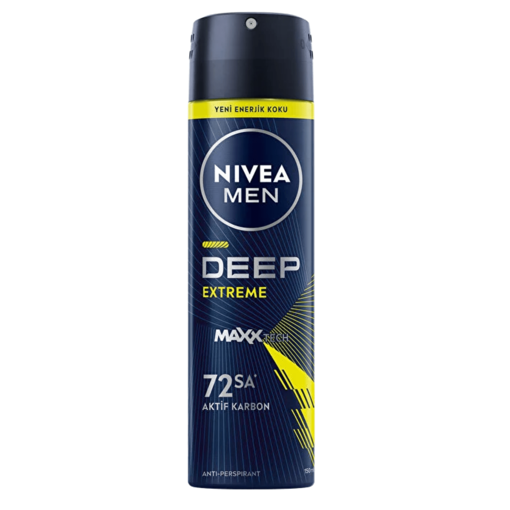 Nivea Deep Extreme Erkek Deodorant 150 Ml nin resmi